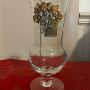 RAINFOREST Clear Glass with Vibrant Logo